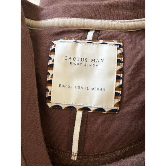 Sweatshirt Men's XL Ricky Singh Brown Cannes City Of France - Picture 2 of 8